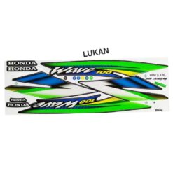 Bộ tem xe WAVE Thái 100.... Xanh lá