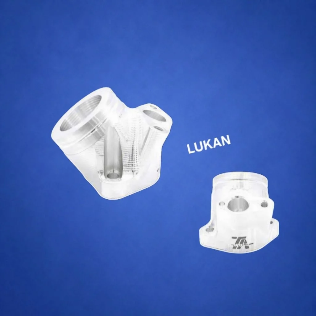 Họng co xăng CNC, cổ hút Fi xe DREAM, WAVE... sài chụp kim YA - Ảnh 2