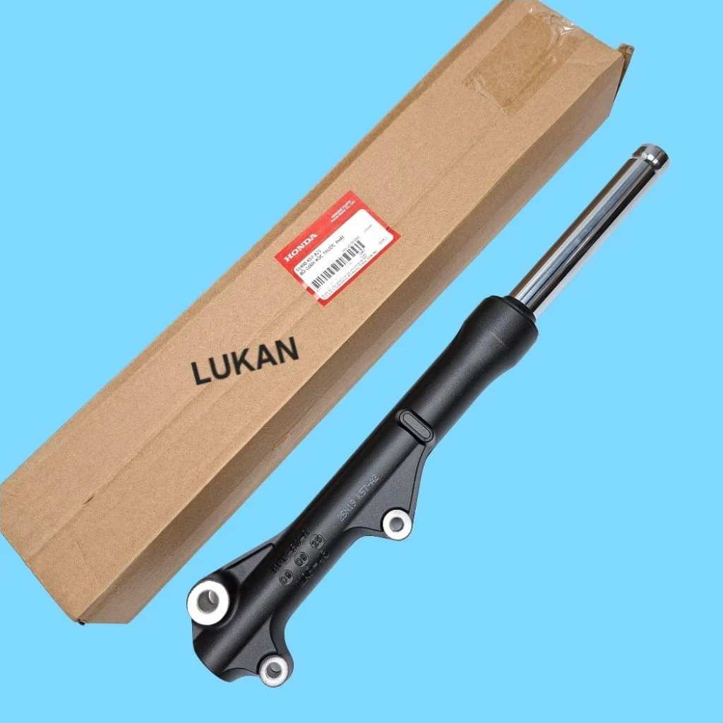 Cặp phuộc nhún giảm sóc trước xe WAVE RSX, BLADE 110... Đen đĩa zin 51400-K57-A21, 51500-K57-A21 - Ảnh 2