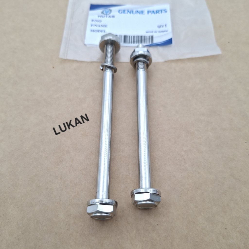 Cặp ốc, trục cốt treo máy inox CNC xe DREAM..... - Ảnh 2