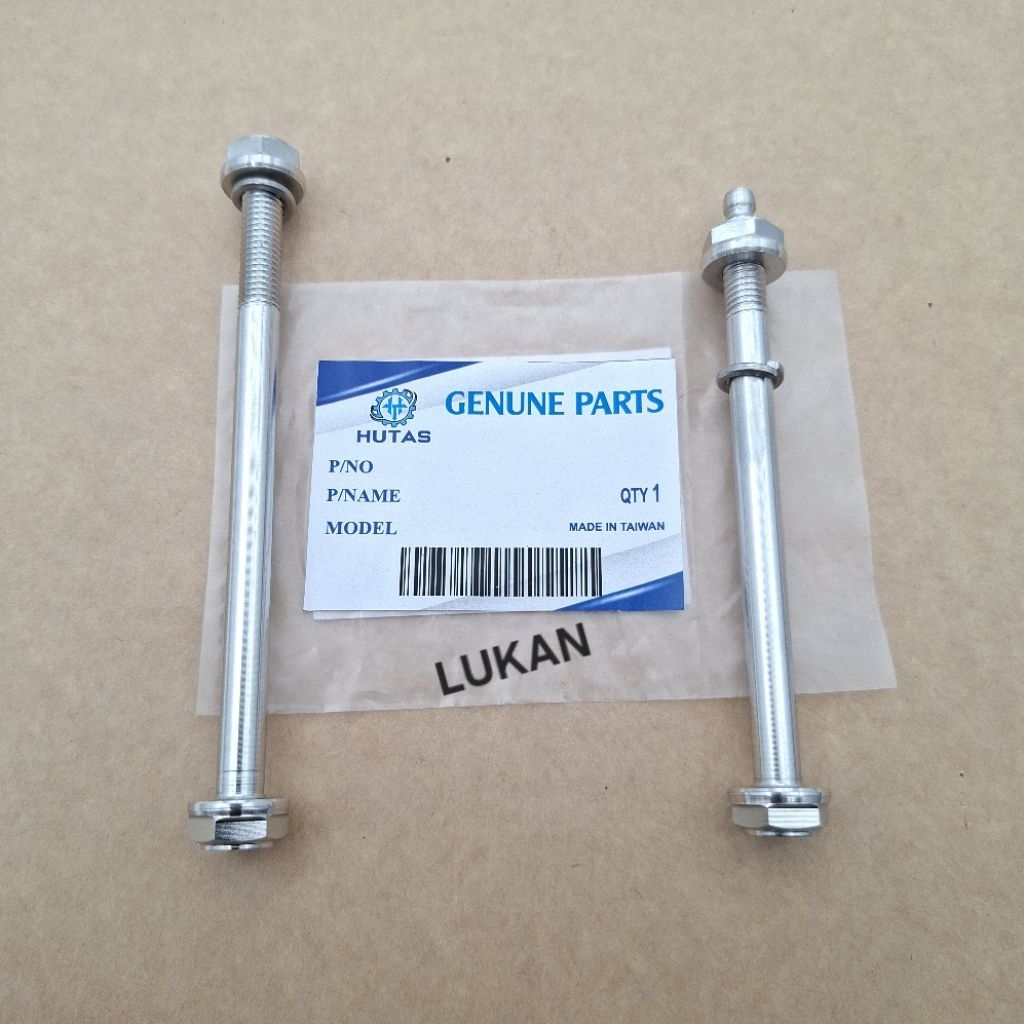 Cặp ốc, trục cốt treo máy inox CNC xe DREAM..... - Ảnh 3