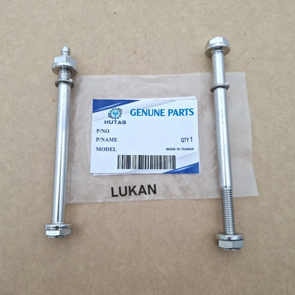 Cặp ốc, trục cốt treo máy inox CNC xe DREAM..... - Ảnh 4