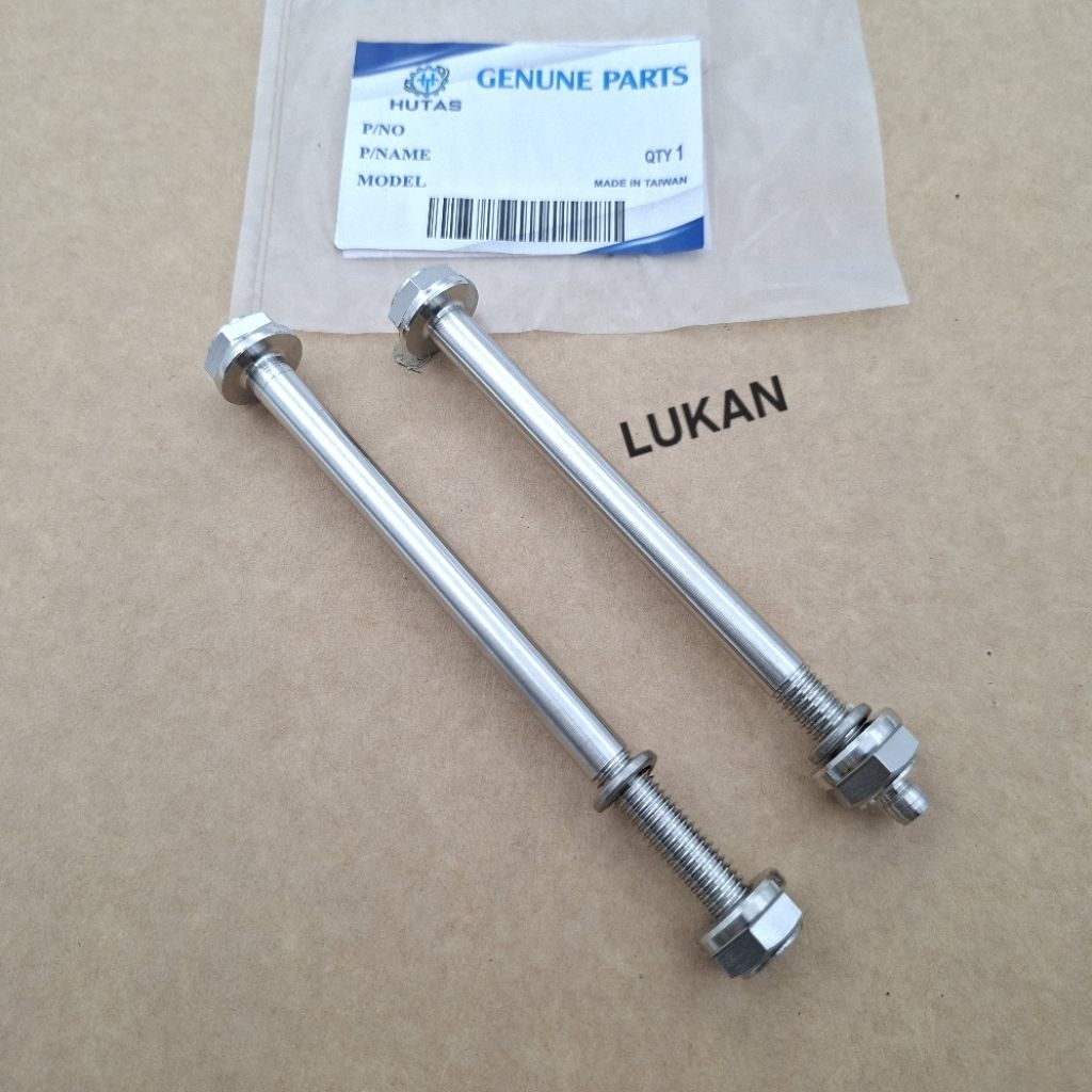 Cặp ốc, trục cốt treo máy inox CNC xe DREAM.....