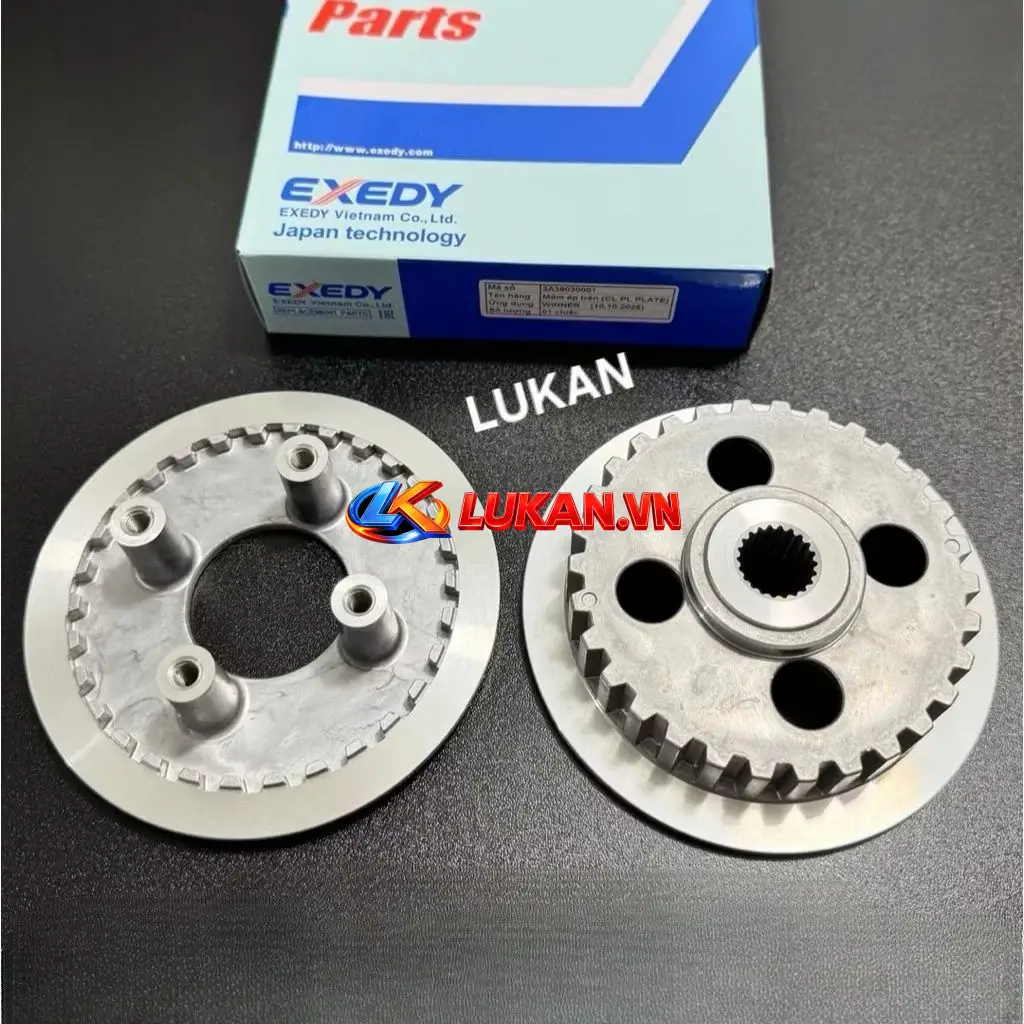 Cặp mặt đế nhôm nồi côn, ly hợp xe WINNER, SONIC 150... EXEDY