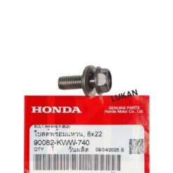 Ốc, bu lông bắt nhông dĩa cam WAVE S110, RSX, BLADE, A110.... 8x20 zin 90082-KWW-780