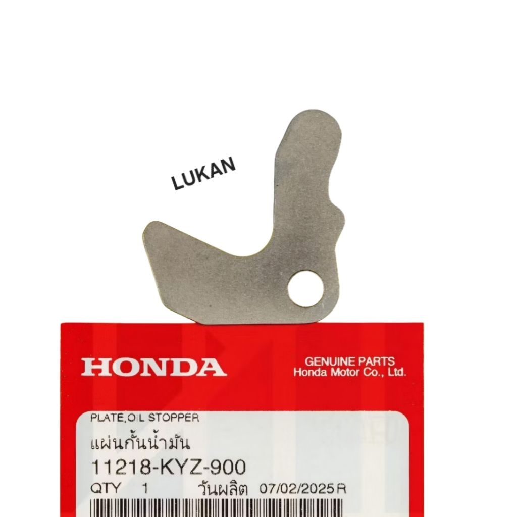 Pass chặn lốc số, nhớt mâm lửa xe FUTURE MẬP, LED, WAVE 125.... zin 11218-KYZ-900 - Ảnh 2