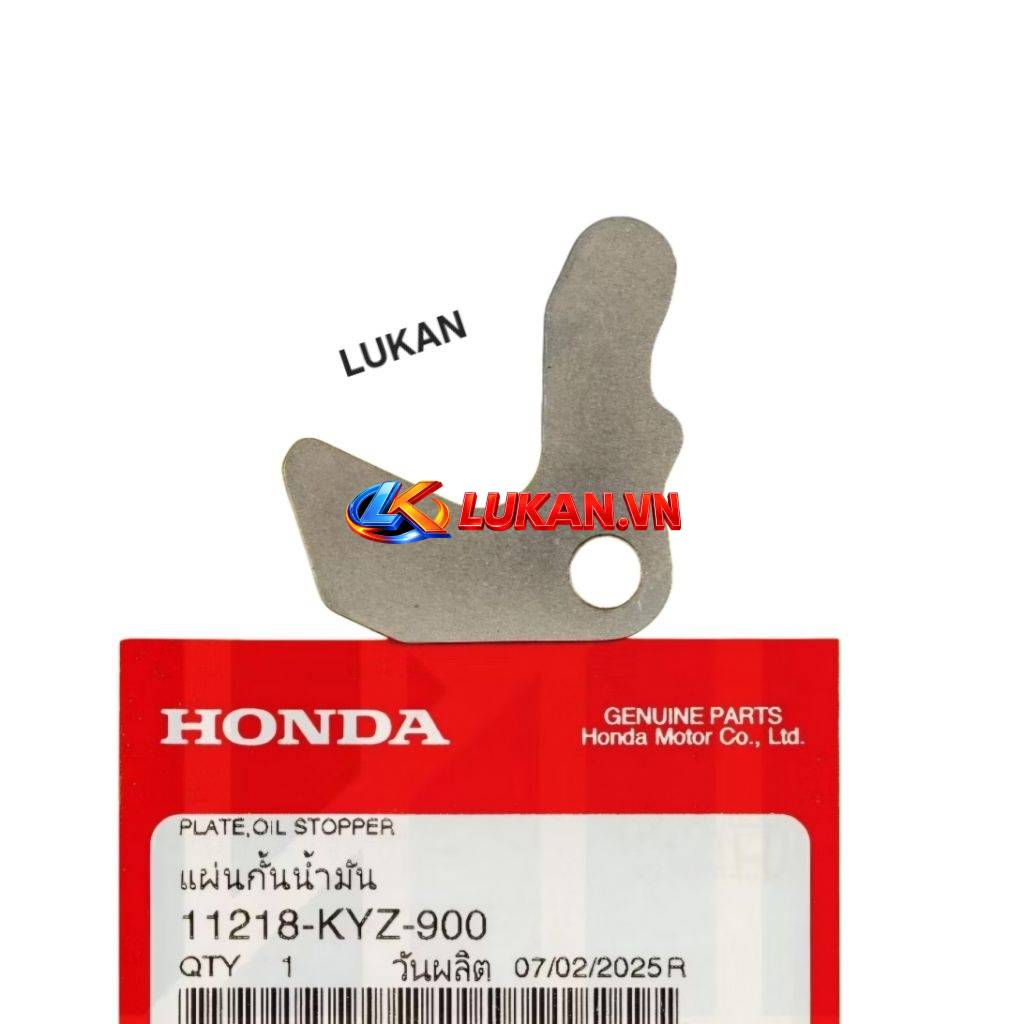 Pass chặn lốc số, nhớt mâm lửa xe FUTURE MẬP, LED, WAVE 125.... zin 11218-KYZ-900