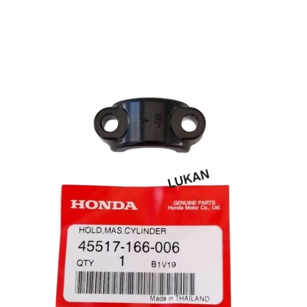 Nắp giữ cùm tay thắng, phanh dầu xe WAVE, FUTURE.... Đen zin 45517-166-006 - Ảnh 3