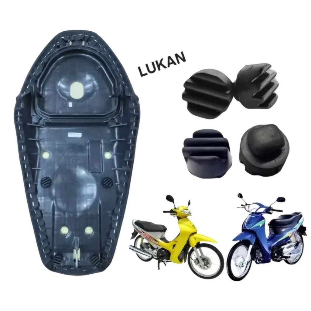 Bộ 4 cao su gắn nhựa đế yên xe WAVE A, RS, S100, FUTURE 2, NEO... - Ảnh 2