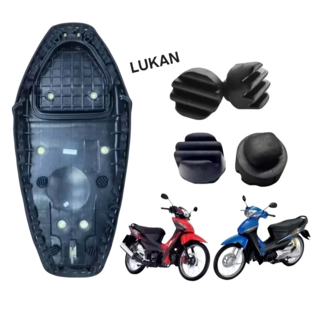 Bộ 4 cao su gắn nhựa đế yên xe WAVE A, RS, S100, FUTURE 2, NEO... - Ảnh 3