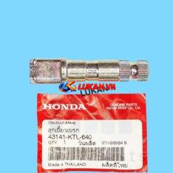 Trục cốt má phanh, thắng sau WAVE A, RS, S100, RSX... zin 43141-KTL-640
