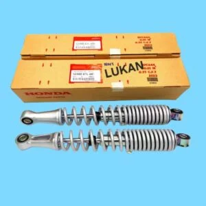Cặp phuộc nhún, giảm sóc sau WAVE A, RS, S100, RSX... Bạc