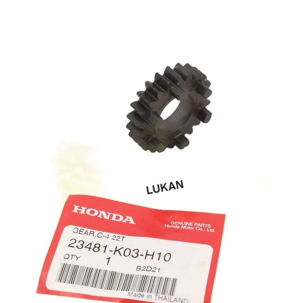 Bánh răng, nhông số 4 cốt tải WAVE S110, RSX, BLADE, A110... 22T zin 23481-KWW-740, K03-H10 - Ảnh 3