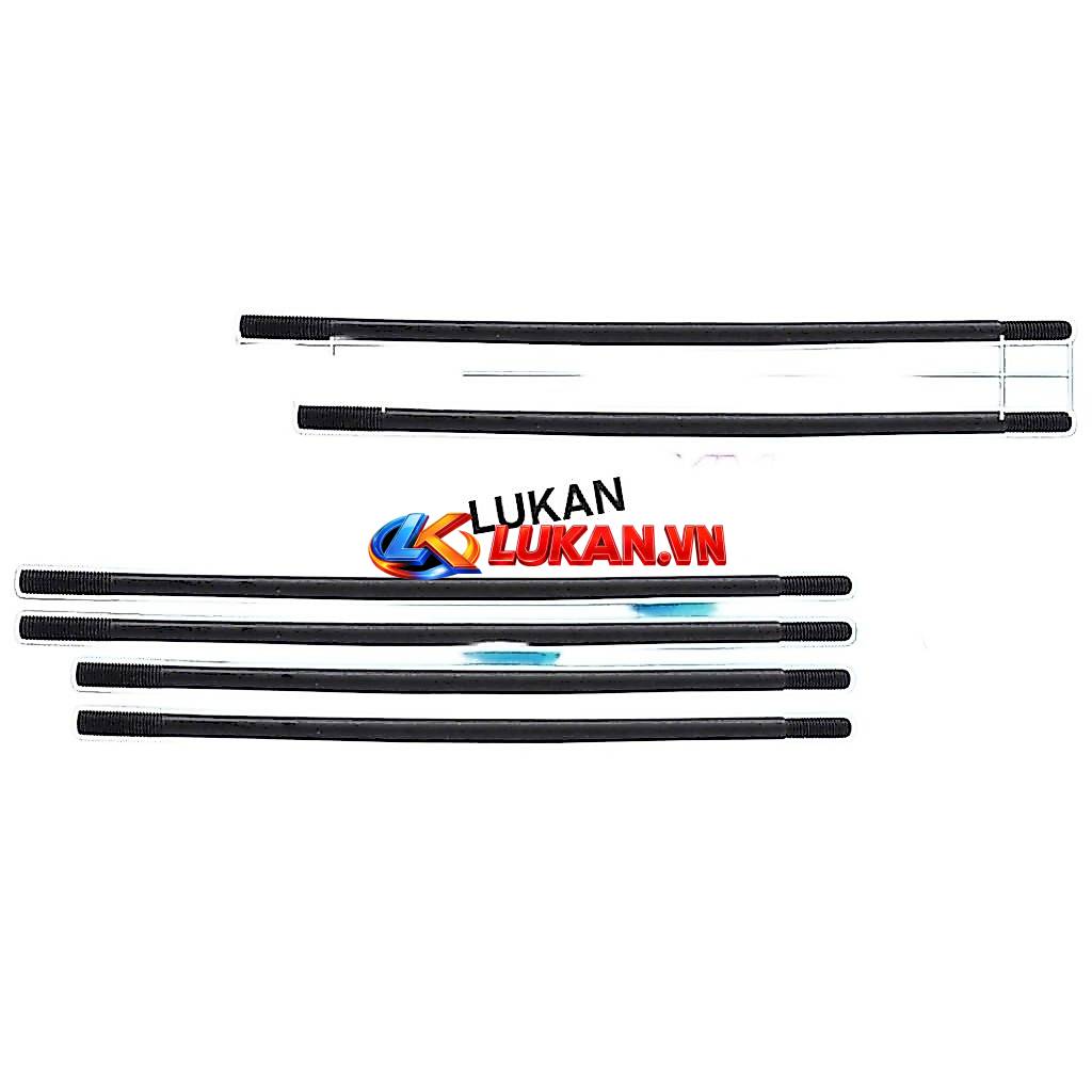 Bộ 4 cây bù rong, đũa đầu lòng xi lanh xe DREAM, WAVE.... đôn đi thớt 215, 225mm