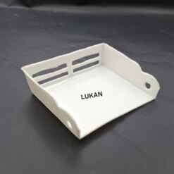 Nắp nhựa trắng, che hộp pô e, lọc gió xe CUB 78, 81...