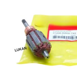 Lõi ruột, củ motor đề khởi động WAVE S110, RSX, BLADE, A110... zin 31200-KWW-742