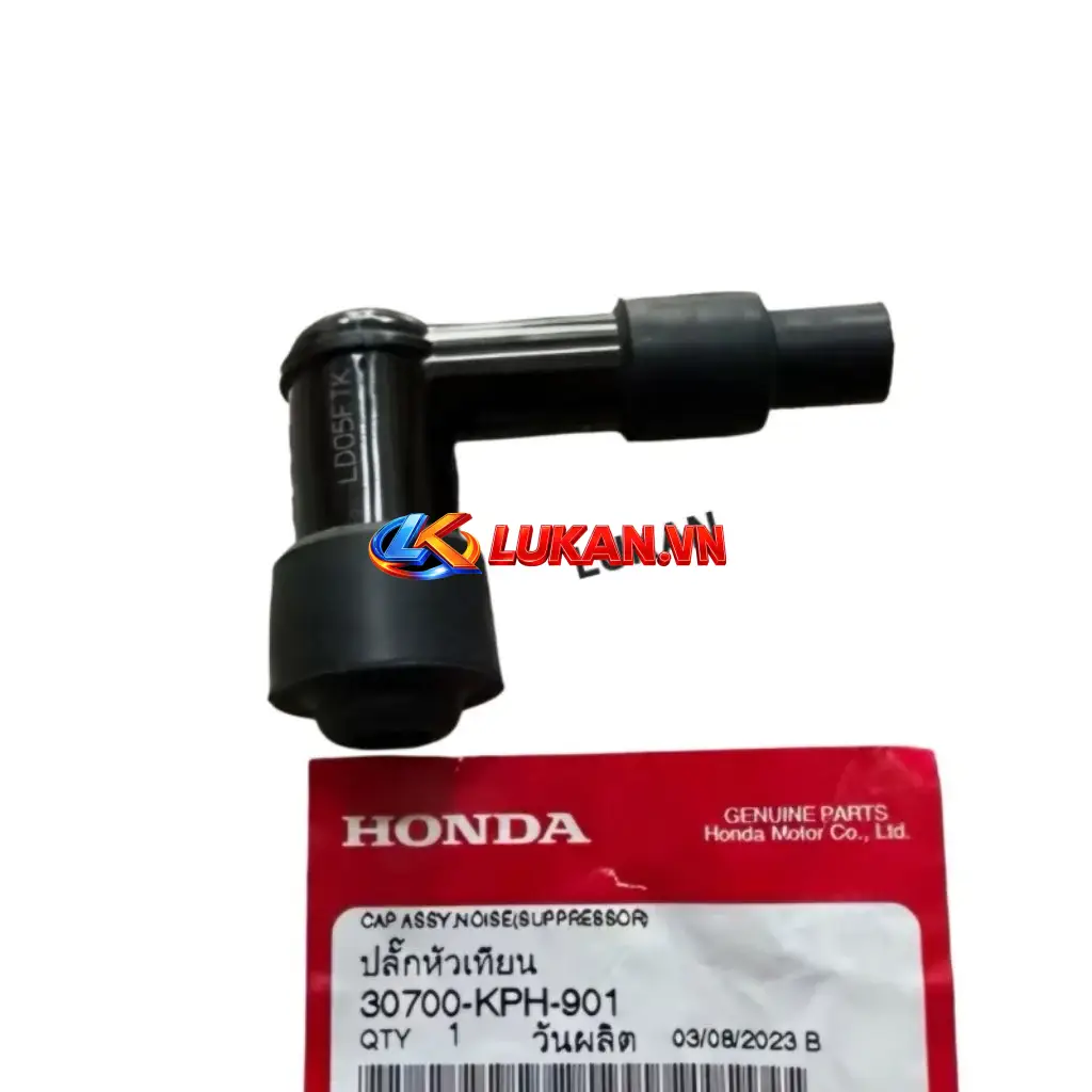 Đầu nắp chụp bugi xe FUTURE 2, NEO, X 125.... zin 30700-KPH-901