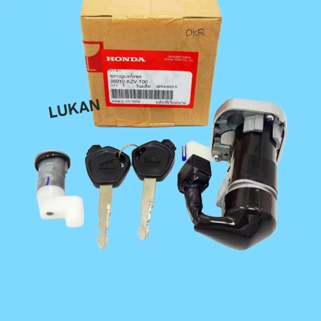 Bộ ổ khóa, công tắc điện xe Super DREAM 110.... zin 35010-KZV-T00 - Ảnh 5