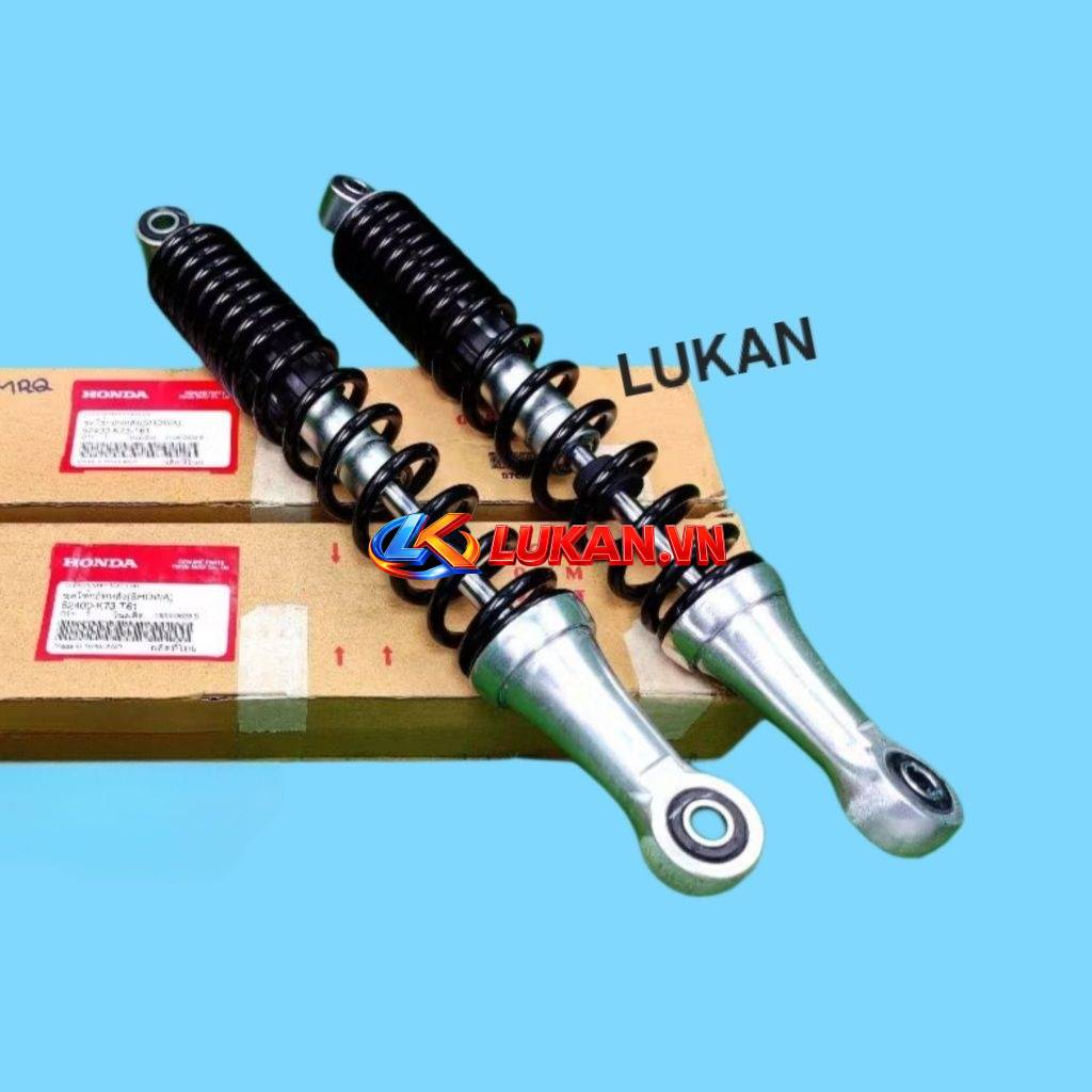 Cặp phuộc nhún, giảm sóc sau FUTURE MẬP, LED 125... Đen zin 52400-K73-T61
