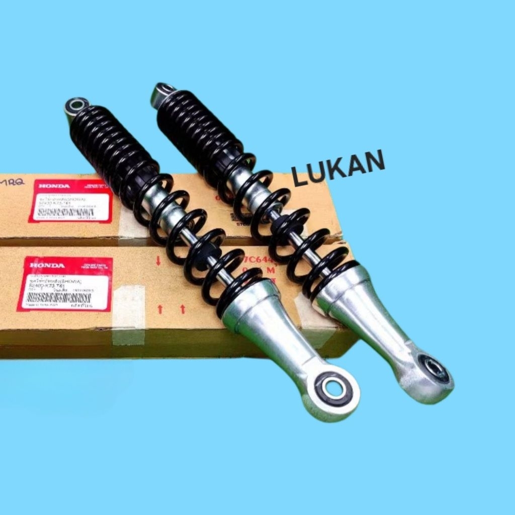 Cặp phuộc nhún, giảm sóc sau FUTURE MẬP, LED 125... Đen zin 52400-K73-T61 - Ảnh 3