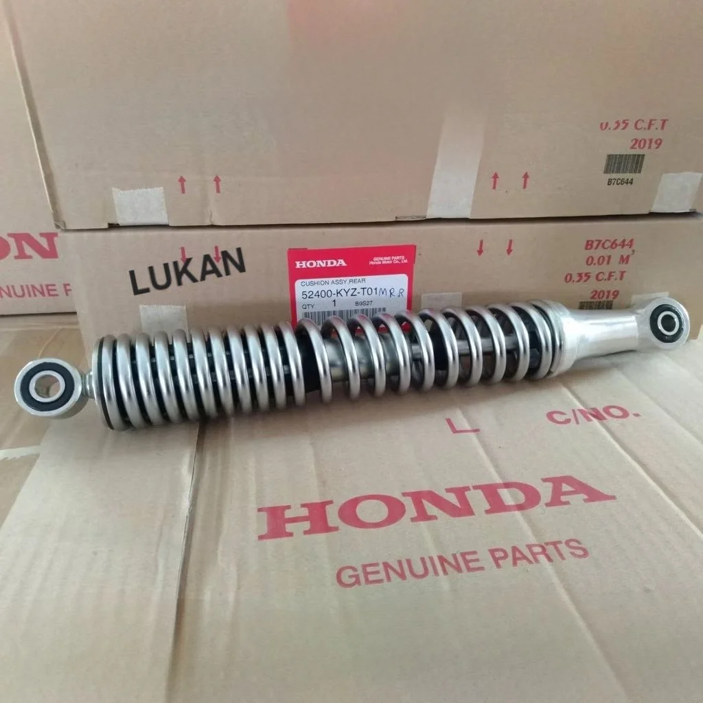 Cặp phuộc nhún, giảm sóc sau xe FUTURE MẬP, LED 125... xi Bạc zin 52400-KYZ-T01 - Ảnh 2