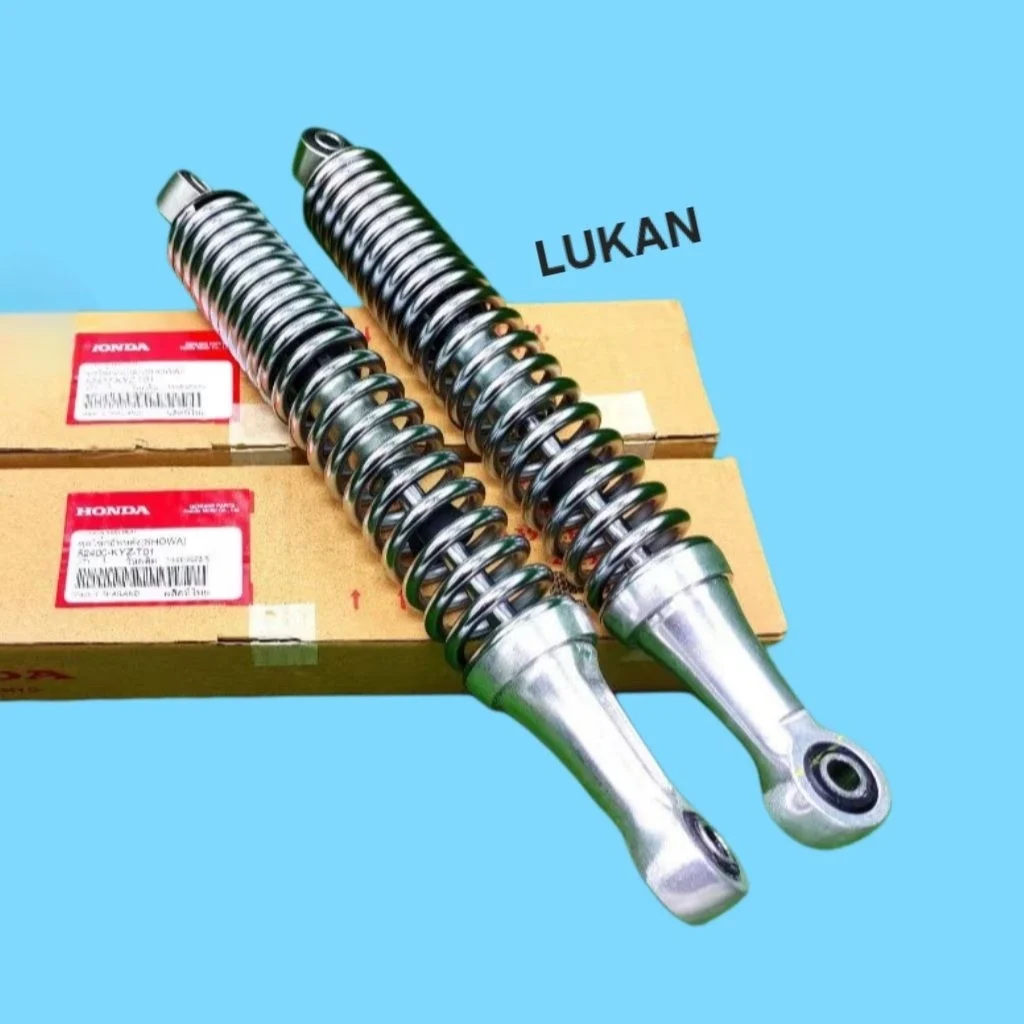 Cặp phuộc nhún, giảm sóc sau xe FUTURE MẬP, LED 125... xi Bạc zin 52400-KYZ-T01 - Ảnh 4