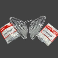 Cặp nắp chụp xi nhan sau trắng WAVE A, RS, S100... zin Honda 33753-KTL-642, 33703-KTL-642