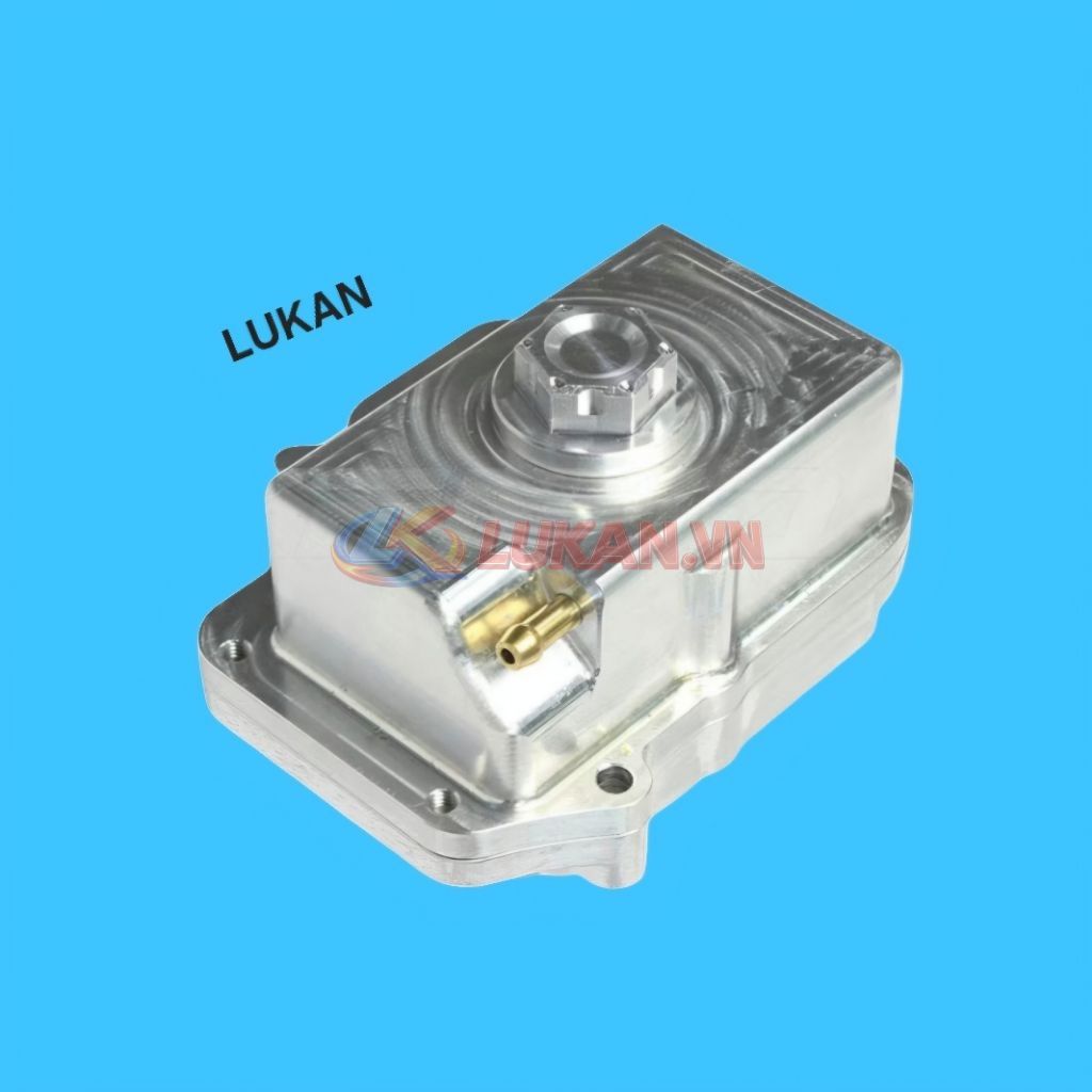 Chén chứa xăng lớn CNC bình bông mai, ga dẹp, PWK.... xe DREAM, WAVE... - Ảnh 2