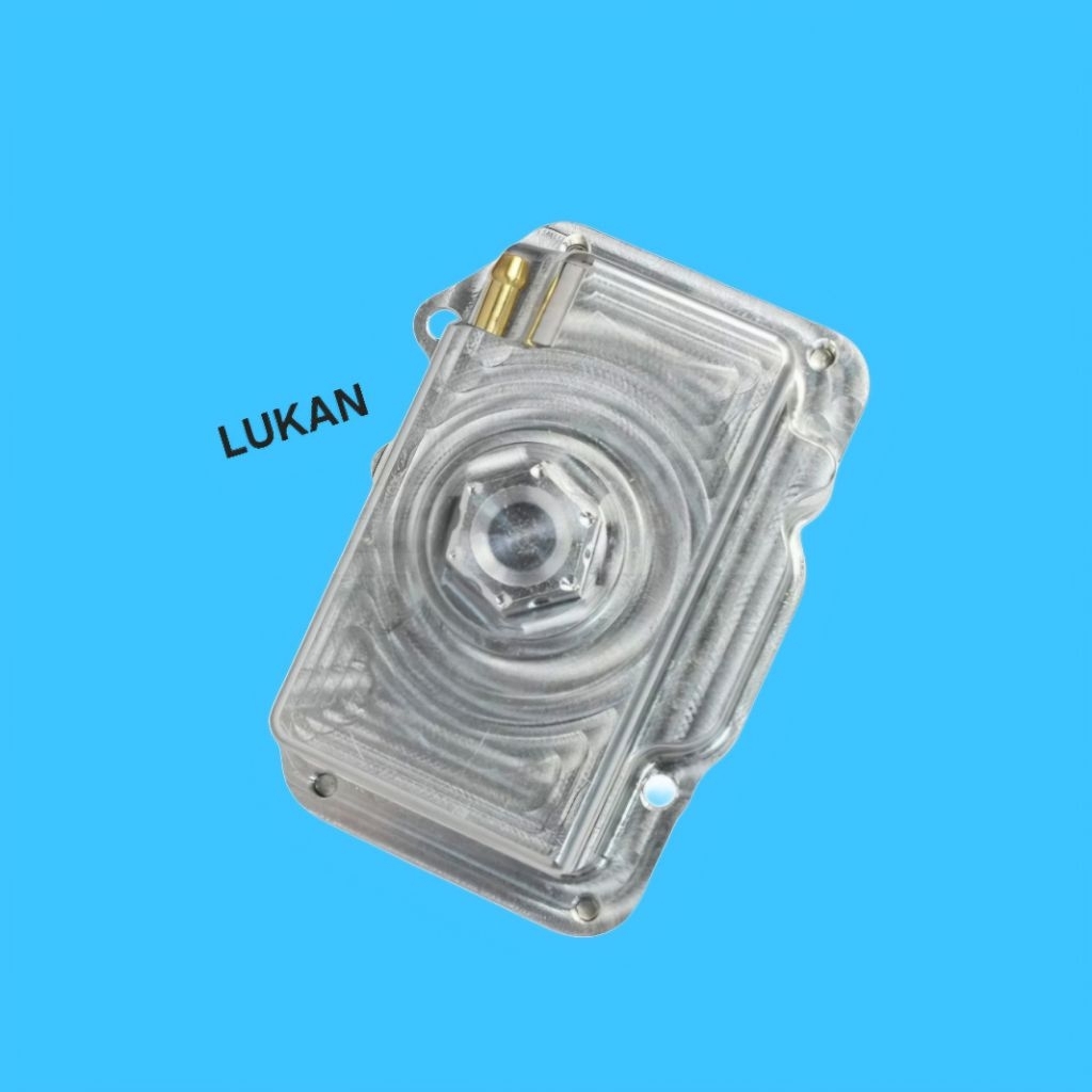 Chén chứa xăng lớn CNC bình bông mai, ga dẹp, PWK.... xe DREAM, WAVE... - Ảnh 4