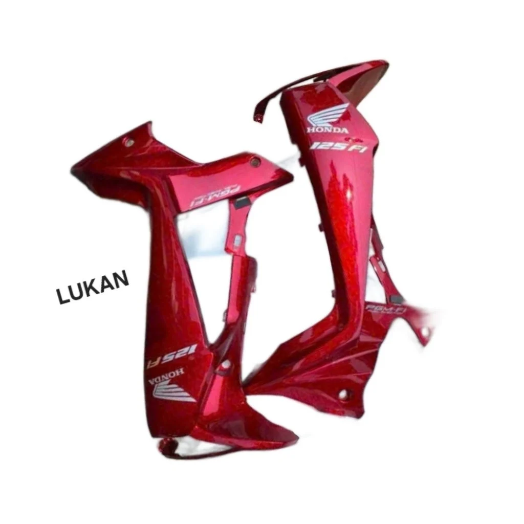 Cặp nhựa bững cánh yếm xe FUTURE X 125.... Đỏ zin chính hãng - Ảnh 5