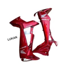Cặp nhựa bững cánh yếm xe FUTURE X 125.... Đỏ zin chính hãng