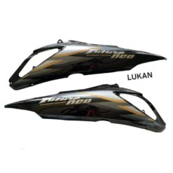 Cặp nhựa ốp thân sườn xe FUTURE NEO 125 Đen zin tem cánh chim