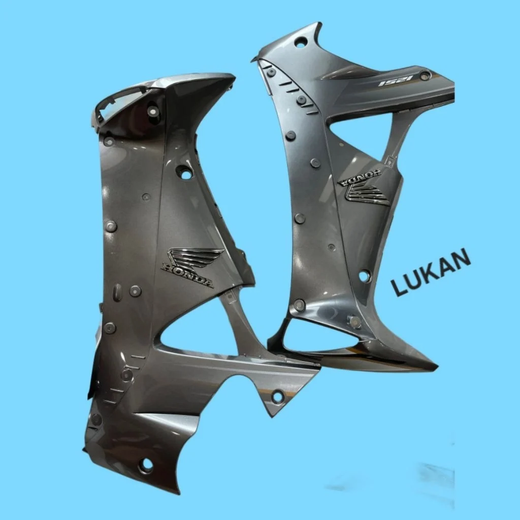 Cặp nhựa bững cánh yếm trong xe FUTURE NEO 125.... Xám logo cánh chim zin - Ảnh 2