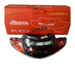 Pha chóa đèn led trước ZHIPAT xe WAVE ALPHA, ZX đời đầu....