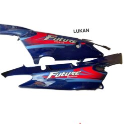 Cặp nhựa ốp thân sườn xe FUTURE 1 đời đầu Xanh mực zin