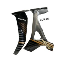 Cặp nhựa bững cánh yếm xe WAVE BLADE 110... Đen zin