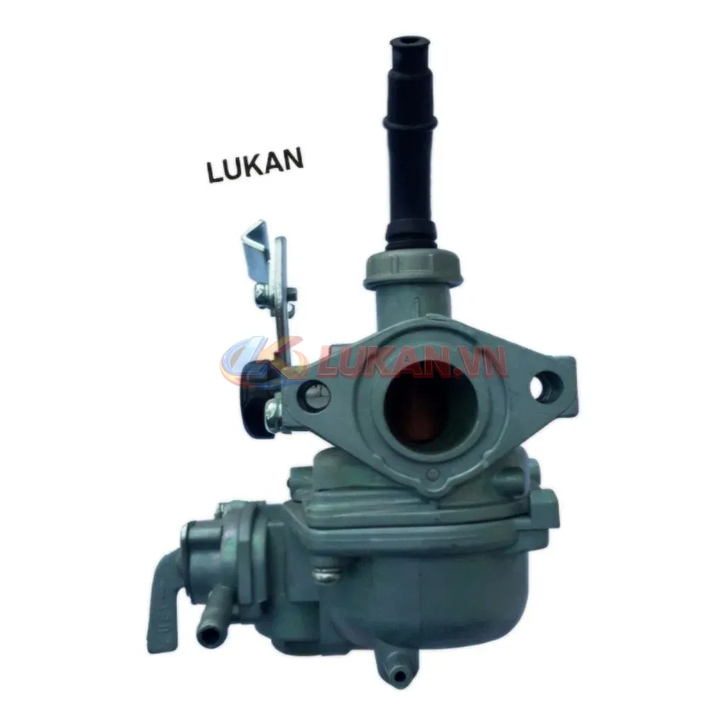 Bình xăng con Centa, chế hòa khí xe CUB 78, 81, 82.... 2 ống - Ảnh 4