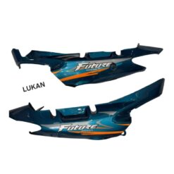 Cặp nhựa ốp thân sườn xe FUTURE 1 đời đầu Xanh Ngọc zin Honda
