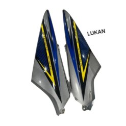 Cặp cốp, nhựa ốp sườn dưới xe FUTURE X 125.... Xám Xanh zin
