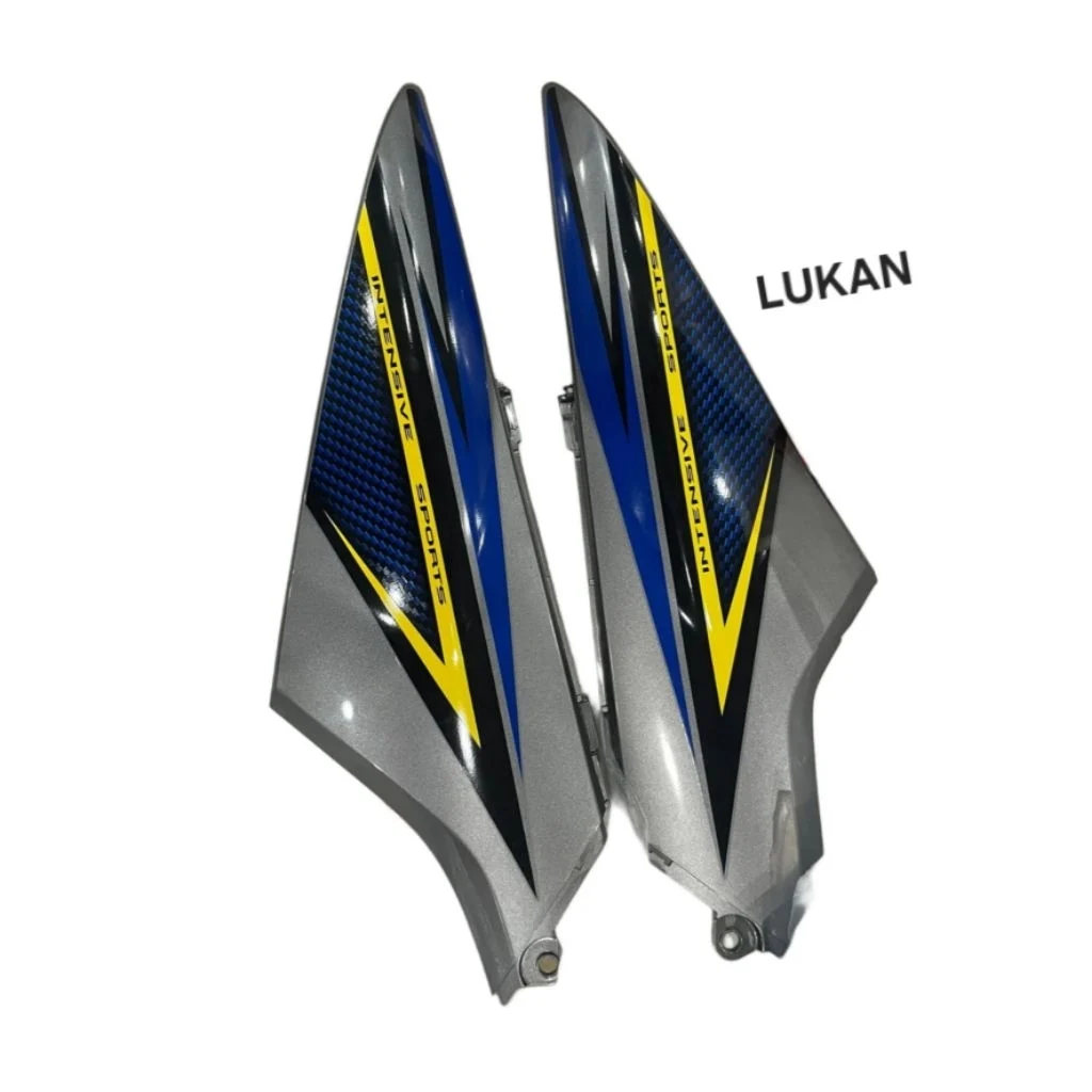 Cặp cốp, nhựa ốp sườn dưới xe FUTURE X 125.... Xám Xanh zin