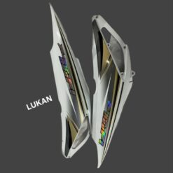 Cặp nhựa ốp võ thân sườn xe FUTURE NEO 125... Trắng zin Honda