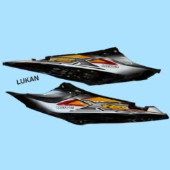 Cặp nhựa ốp thân sườn xe WAVE RSX 100... Đen trắng zin