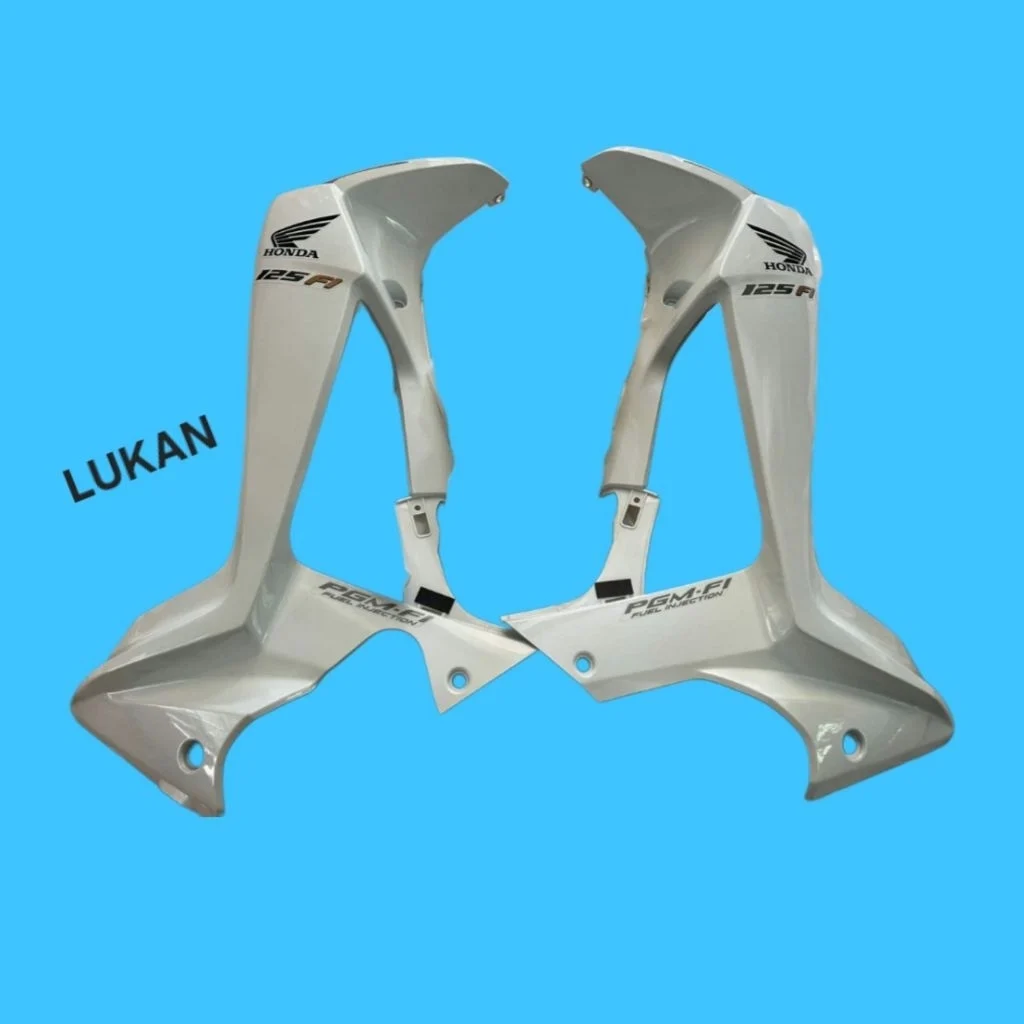 Cặp nhựa bững cánh yếm trong xe FUTURE X 125.... Trắng zin chính hãng - Ảnh 2