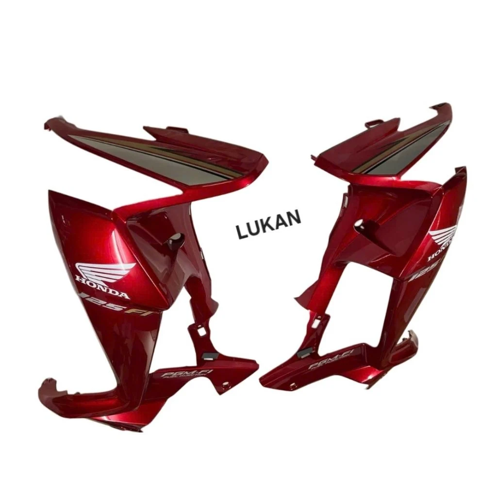 Cặp nhựa bững cánh yếm xe FUTURE X 125.... Đỏ zin chính hãng - Ảnh 4