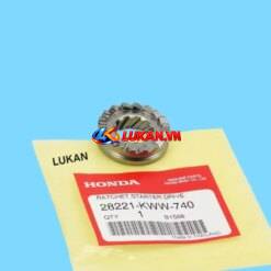 Bánh răng, rảnh trượt nhông giò đạp xe WAVE S110, RSX, BLADE, A110... zin 28221-KWW-740