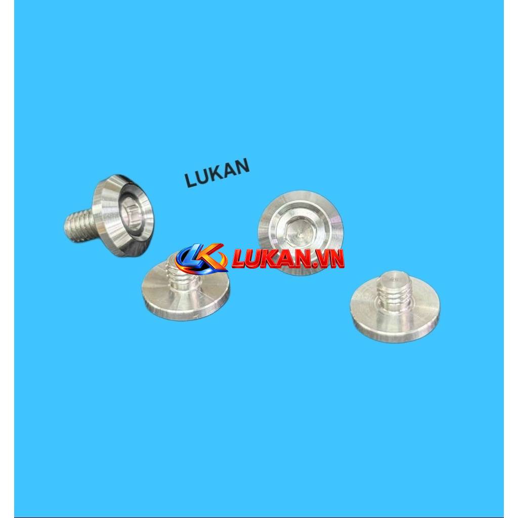 Bộ 4 ốc inox CNC bắt hộp xích, sên cacte xe DREAM, WAVE, FUTURE.... - Ảnh 4