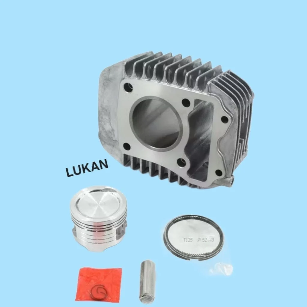 Bộ lòng, nòng hơi xi lanh xe FUTURE MẬP, LED, MSX 125... luôn piston bạc 52mm - Ảnh 2