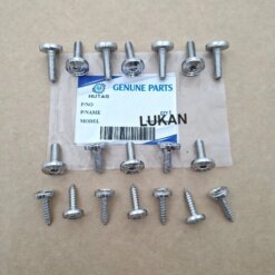 Bộ 19 ốc inox, vít bắt nhựa dàn áo CNC xe WAVE, FUTURE, WINNER....