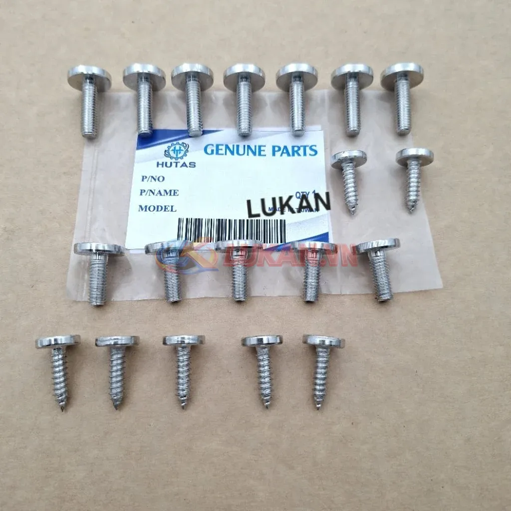 Bộ 19 ốc inox, vít bắt nhựa dàn áo CNC xe WAVE, FUTURE, WINNER.... - Ảnh 5