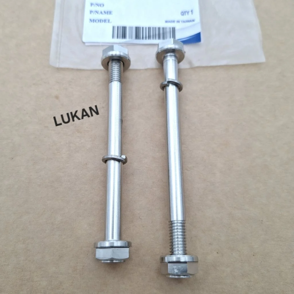 Cặp ốc cốt treo máy inox, bu lông CNC xe WAVE Thái, ALPHA, ZX, FUTURE 1, RS, S100.... - Ảnh 2